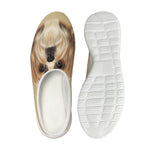 Shih Tzu Portrait Print Mesh Casual Shoes