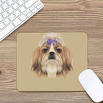 Shih Tzu Portrait Print Mouse Pad