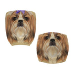 Shih Tzu Portrait Print Office Chair Cover