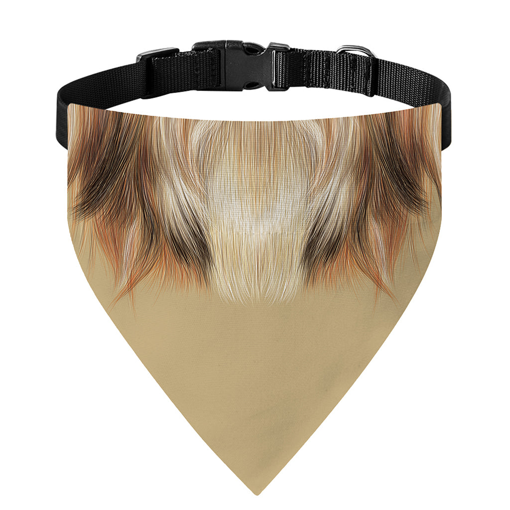 Shih Tzu Portrait Print Over The Collar Dog Bandana