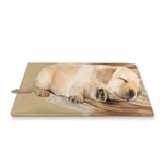 Shih Tzu Portrait Print Pet Cooling Mat Cover