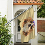 Shih Tzu Portrait Print Polyester Flag