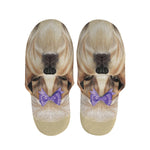 Shih Tzu Portrait Print Slippers