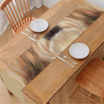 Shih Tzu Portrait Print Table Runner