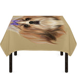 Shih Tzu Portrait Print Tablecloth