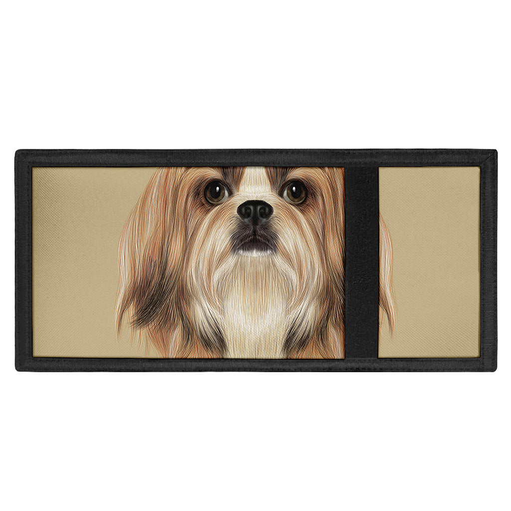Shih Tzu Portrait Print Trifold Wallet