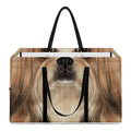 Shih Tzu Portrait Print Utility Tote Bag