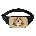 Shih Tzu Portrait Print Waist Bag