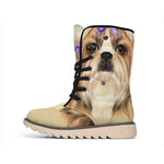 Shih Tzu Portrait Print Winter Boots