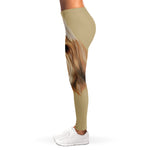 Shih Tzu Portrait Print Women's Leggings
