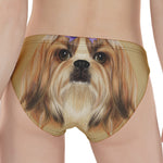 Shih Tzu Portrait Print Women's Panties