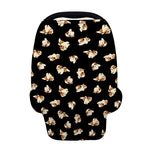 Shih Tzu Puppy Pattern Print Baby Seat Cover