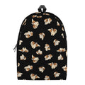 Shih Tzu Puppy Pattern Print School Backpack