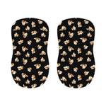 Shih Tzu Puppy Pattern Print Bar Stool Covers