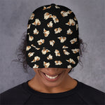 Shih Tzu Puppy Pattern Print Baseball Cap