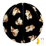 Shih Tzu Puppy Pattern Print Basketball