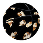 Shih Tzu Puppy Pattern Print Basketball
