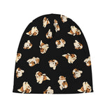 Shih Tzu Puppy Pattern Print Beanie