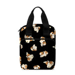 Shih Tzu Puppy Pattern Print Bible Tote Bag