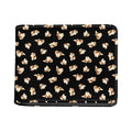 Shih Tzu Puppy Pattern Print Bifold Wallet