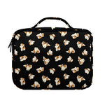 Shih Tzu Puppy Pattern Print Briefcase Bible Bag