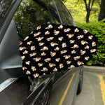 Shih Tzu Puppy Pattern Print Car Side Mirror Covers