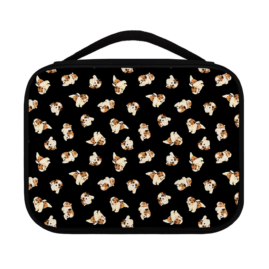 Shih Tzu Puppy Pattern Print Classic Bible Case
