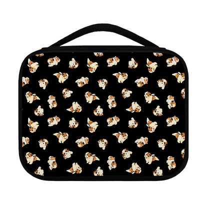 Shih Tzu Puppy Pattern Print Classic Bible Case
