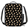 Shih Tzu Puppy Pattern Print Crossbody Lunch Bag