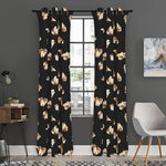 Shih Tzu Puppy Pattern Print Curtain