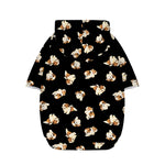Shih Tzu Puppy Pattern Print Dog Zip Up Hoodie