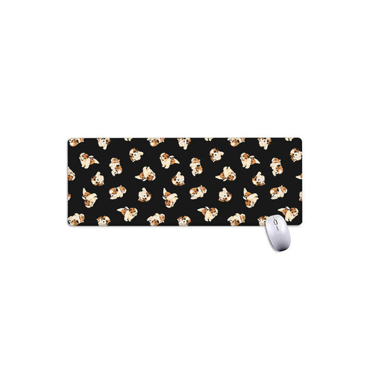 Shih Tzu Puppy Pattern Print Extended Mouse Pad