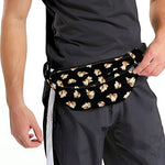 Shih Tzu Puppy Pattern Print Fanny Pack