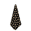 Shih Tzu Puppy Pattern Print Hand Towel