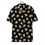 Shih Tzu Puppy Pattern Print Hawaiian Shirt