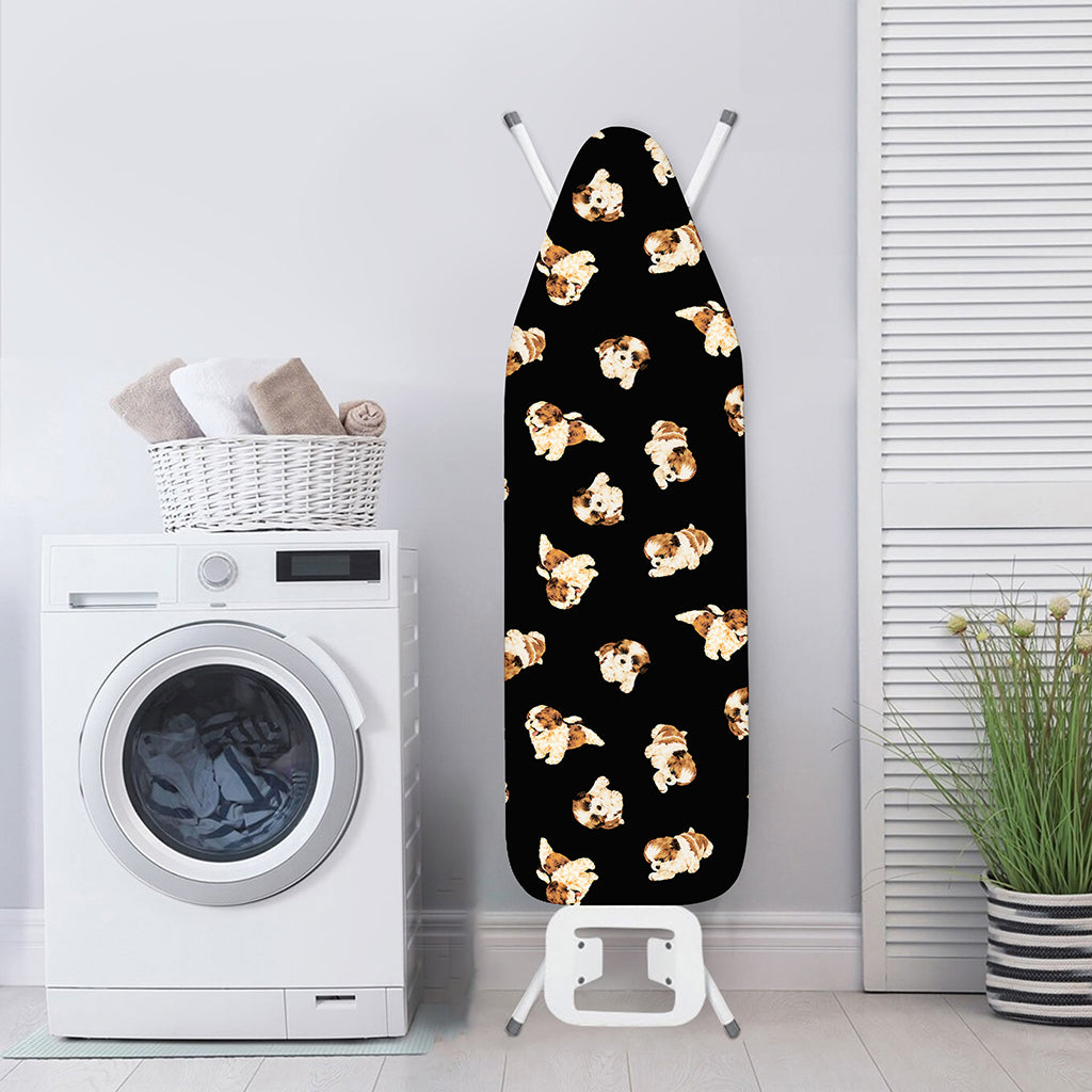 Shih Tzu Puppy Pattern Print Ironing Board Cover