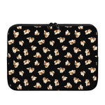 Shih Tzu Puppy Pattern Print Laptop Sleeve
