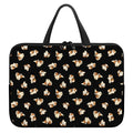 Shih Tzu Puppy Pattern Print Laptop Sleeve With Handle