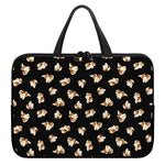 Shih Tzu Puppy Pattern Print Laptop Sleeve With Handle