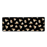 Shih Tzu Puppy Pattern Print Long Kitchen Mat