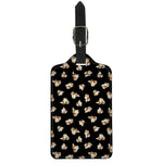 Shih Tzu Puppy Pattern Print Luggage Tag