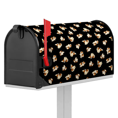 Shih Tzu Puppy Pattern Print Mailbox Cover