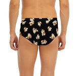 Shih Tzu Puppy Pattern Print Men's Briefs
