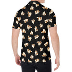 Shih Tzu Puppy Pattern Print Men's Shirt