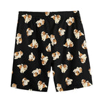 Shih Tzu Puppy Pattern Print Men's Sports Shorts