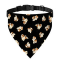 Shih Tzu Puppy Pattern Print Over The Collar Dog Bandana