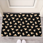 Shih Tzu Puppy Pattern Print Rubber Doormat