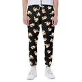 Shih Tzu Puppy Pattern Print Joggers