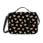 Shih Tzu Puppy Pattern Print Shoulder Strap Bible Bag