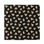 Shih Tzu Puppy Pattern Print Silk Bandana